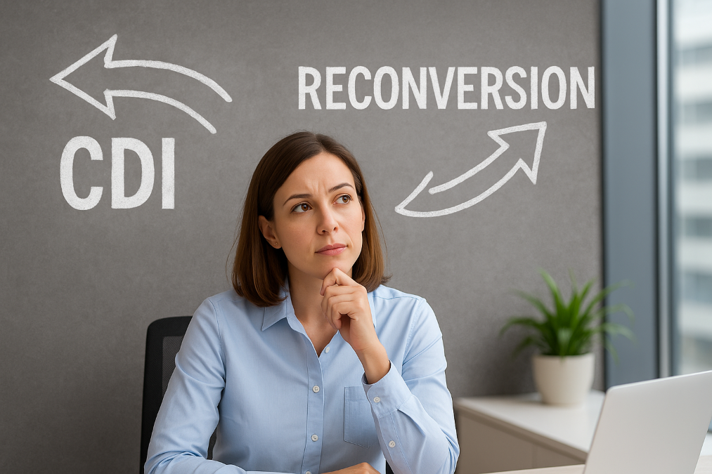 comment faire une reconversion professionnelle quand on est en CDI