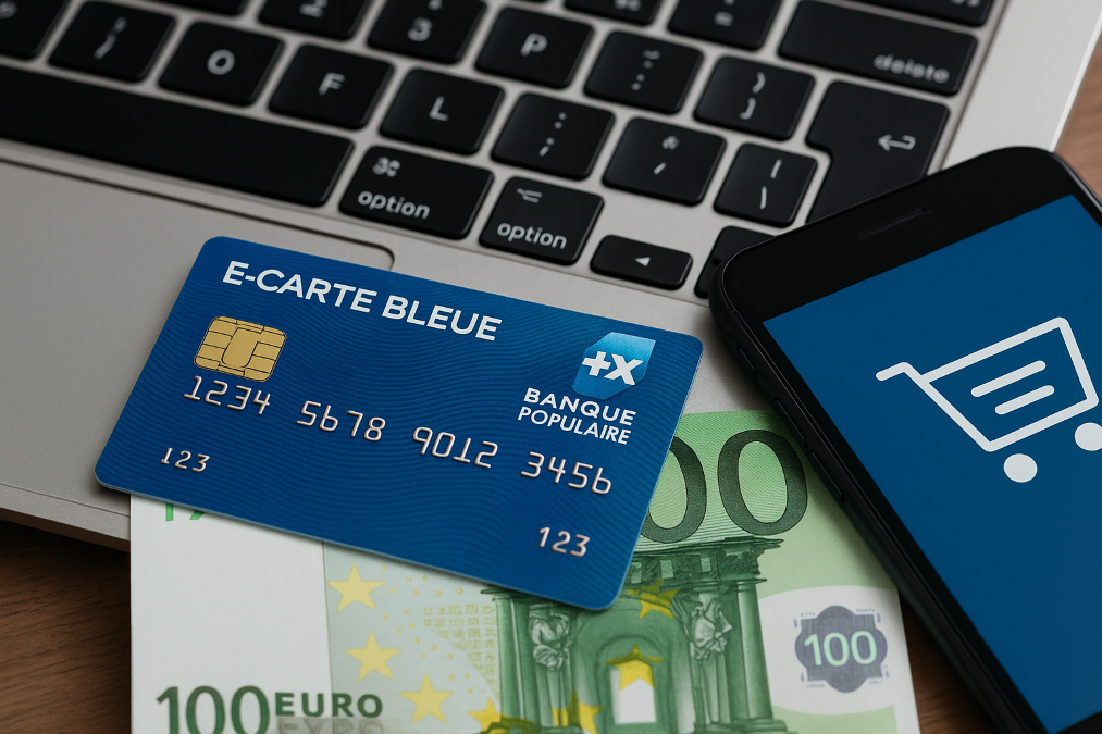 E-Carte Bleue de la Banque Populaire